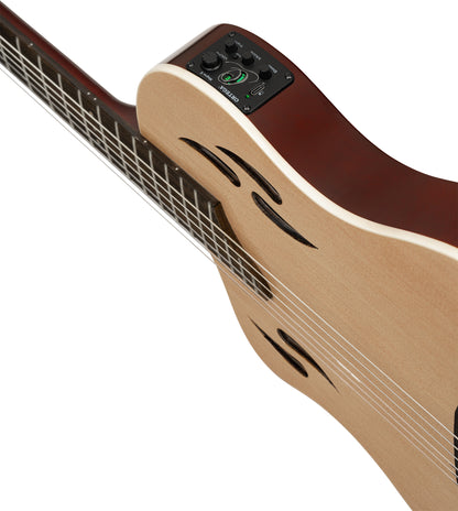 ORTEGA TourPlayer DeLuxe Konzertgitarre 6-String Lefty - Spruce Natural + Gigbag