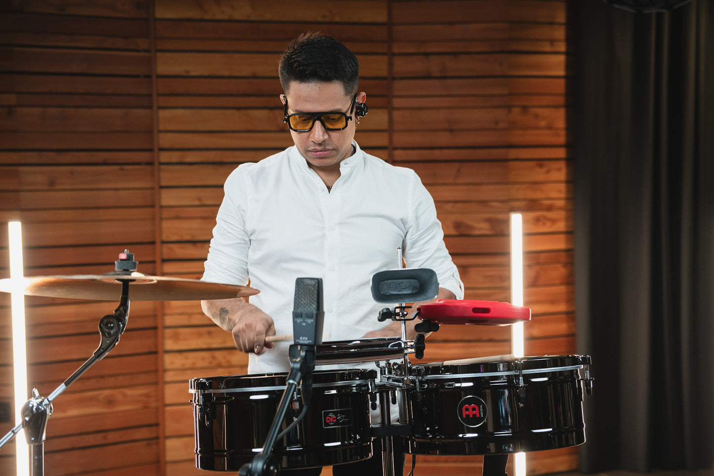 MEINL Percussion Artist Series Diego Camacho Timbales - 14" + 15"