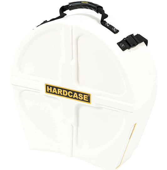 HARDCASE Floor Tom Case 14" - White / komplett gepolstert