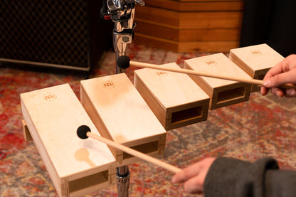 MEINL Percussion Wood Temple Block Set