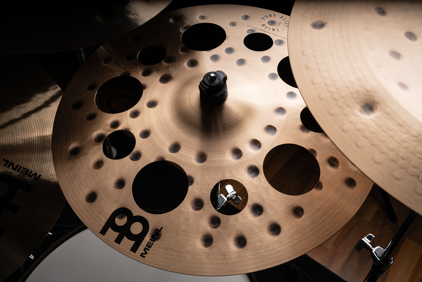 MEINL Cymbals Pure Alloy Extra Hammered Trash Crash - 18"