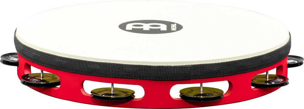 MEINL Percussion Traditional Wood Series Headed Tambourine - 10"