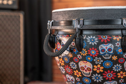 MEINL Percussion Jumbo Djembe 14" - Day Of The Dead