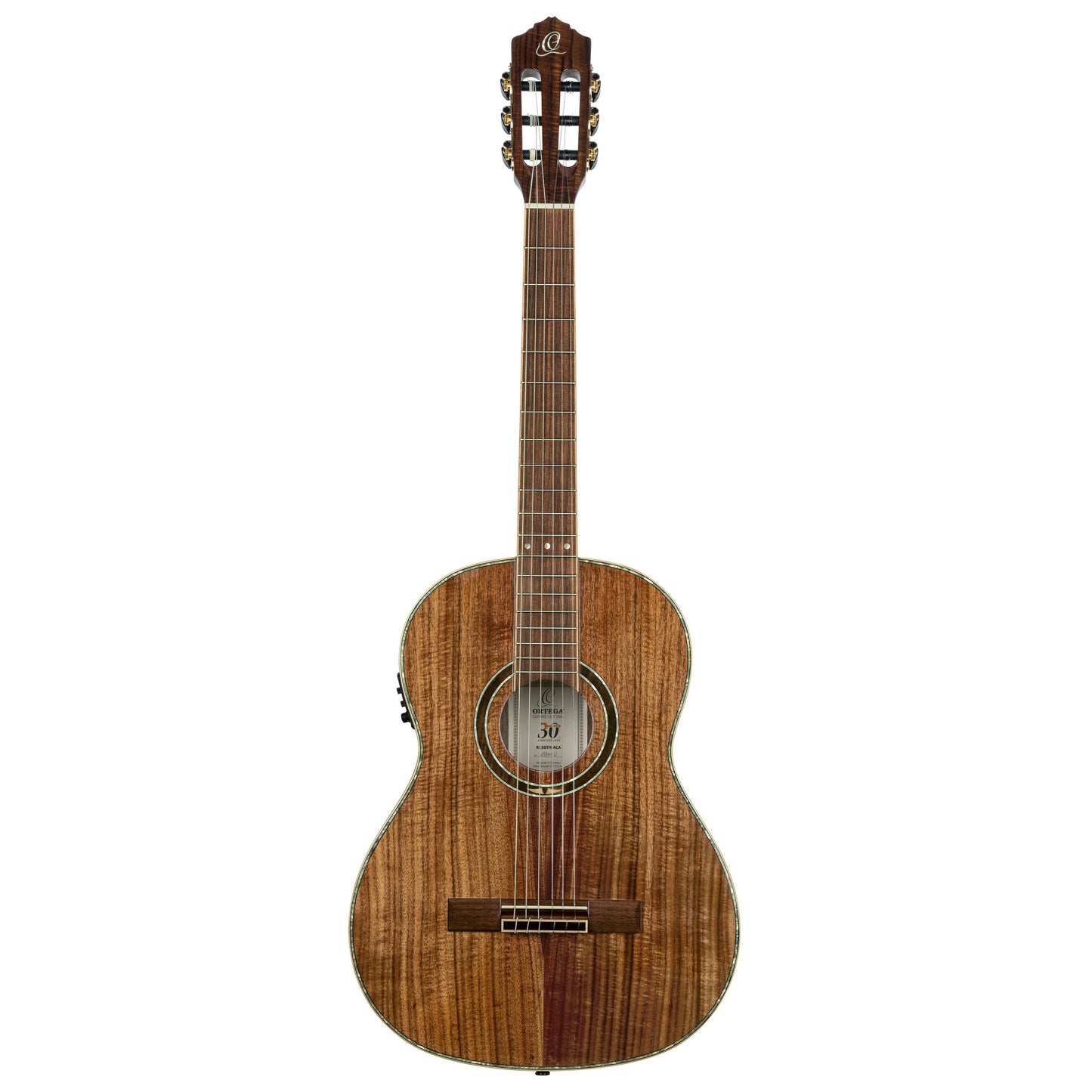 ORTEGA 30th Anniversary Series 4/4 Nylon String Guitar 6-String - Natural + Gig Bag