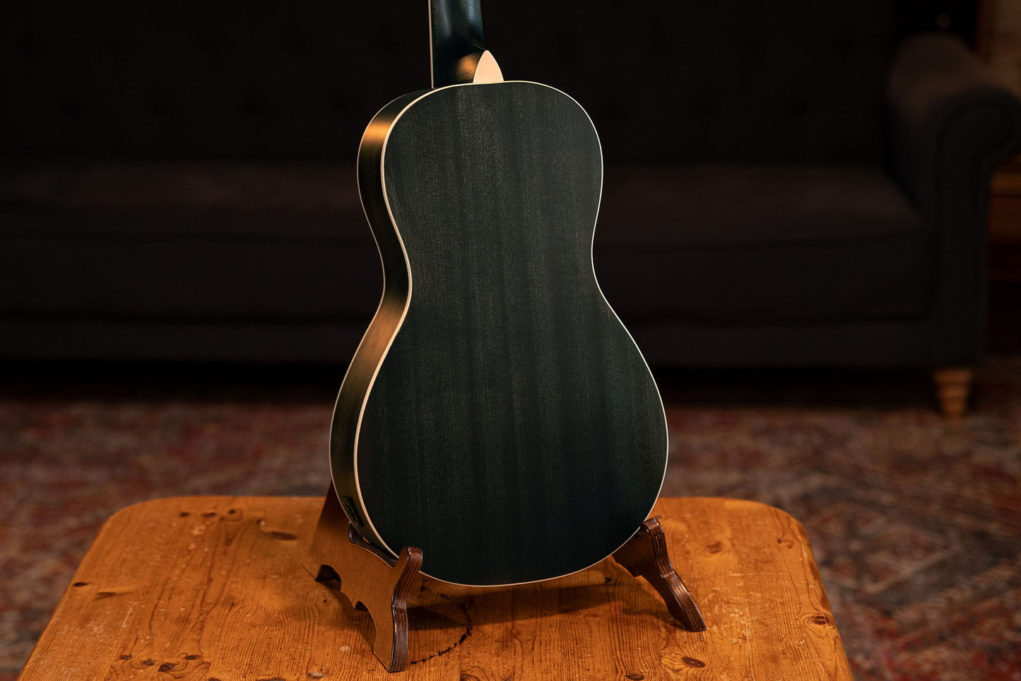 ORTEGA Americana Series Resonatorgitarre 6 String - Distressed Denim Matte / Chrom HW