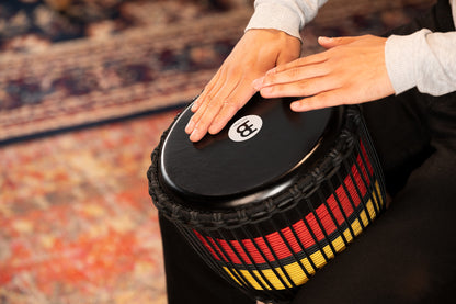 MEINL Percussion Original African Style Rope Tuned Wood Djembe - 10"