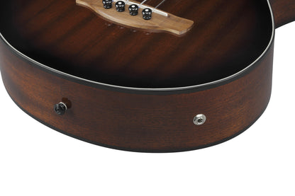 IBANEZ AEGB Acoustic Bass 4-String Fretless - Mahogany Sunburst High Gloss