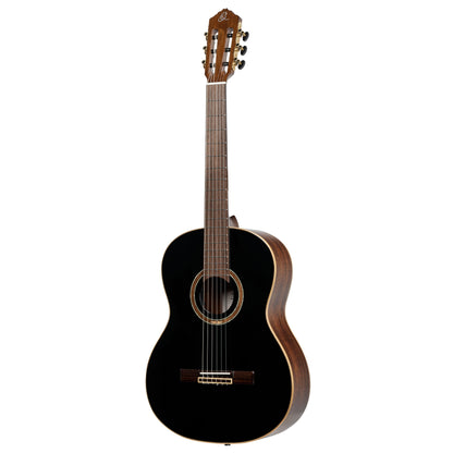 ORTEGA Performer Series 4/4 Konzertgitarre 6-String - Black + Gig Bag