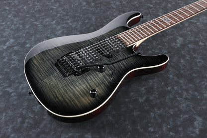 IBANEZ Kiko Loureiro Signature E-Gitarre 6-String - Transparent Grey Burst + Gigbag