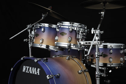 TAMA Starclassic Walnut/Birch Lacquer Rack Tom 8" x 7" - Satin Purple Atmosphere Fade/Chrom HW