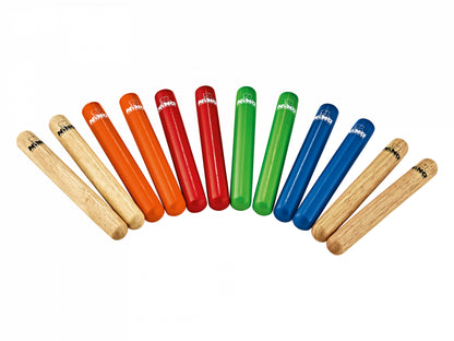 NINO Percussion Wood Claves Pack