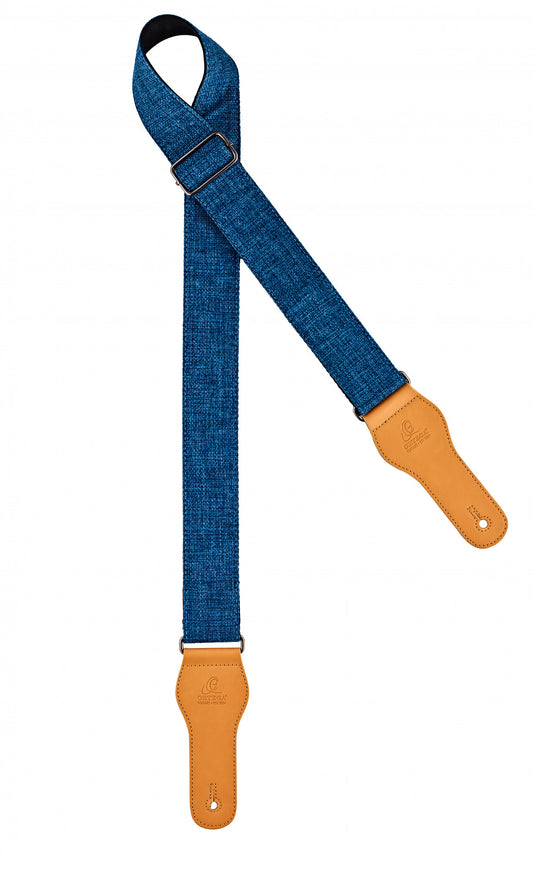 ORTEGA Casual Series Baumwollgitarrengurt - Blue