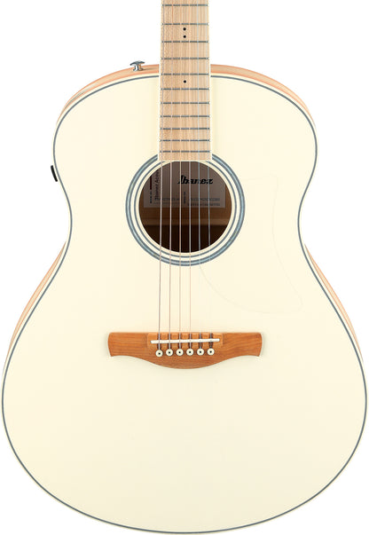 IBANEZ Advanced Acoustic AAM Akustikgitarre 6-String - Transparent Antique White Peach Fuzz Open Pore