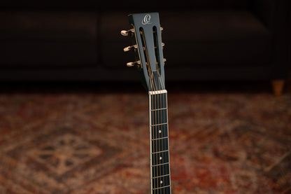 ORTEGA Americana Series Resonatorgitarre 6 String - Distressed Denim Matte / Chrom HW