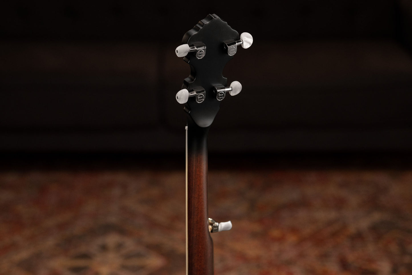 ORTEGA Americana Series Banjo 5 String - Mahogany Satin Whiskey Burst