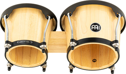 MEINL Percussion Headliner Series Wood Bongo 6 3/4" Macho & 8" Hembra - Natural