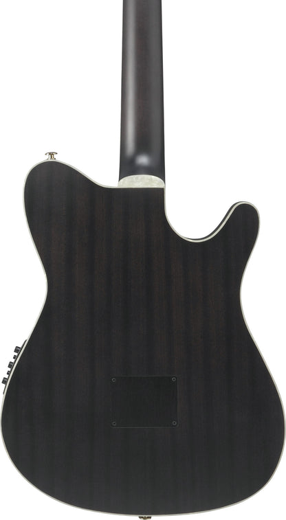 IBANEZ Tim Henson Signature Nylon String Guitar 6-String Lefty - Transparent Black Flat
