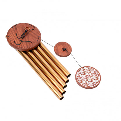 MEINL Sonic Energy Flower of Life Meditation Chime 36"/90 cm - 432 Hz - Bronze