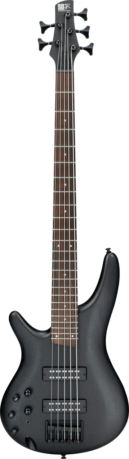 IBANEZ SR E-Bass 5-String Lefty - Weathered Black