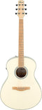 IBANEZ Advanced Acoustic AAM Akustikgitarre 6-String - Transparent Antique White Ice Blue Open Pore
