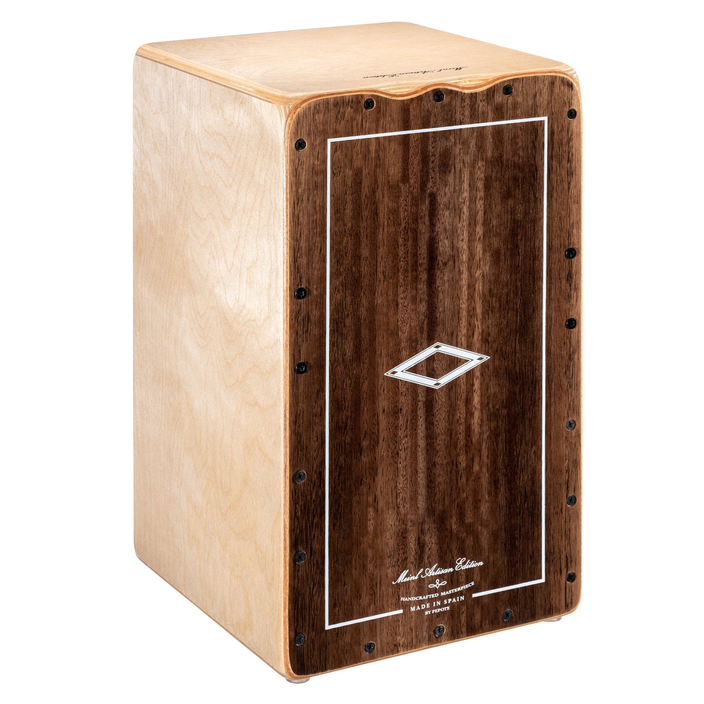 MEINL Percussion Artisan Edition Series String Cajon Minera Line - Brown Eucalyptus