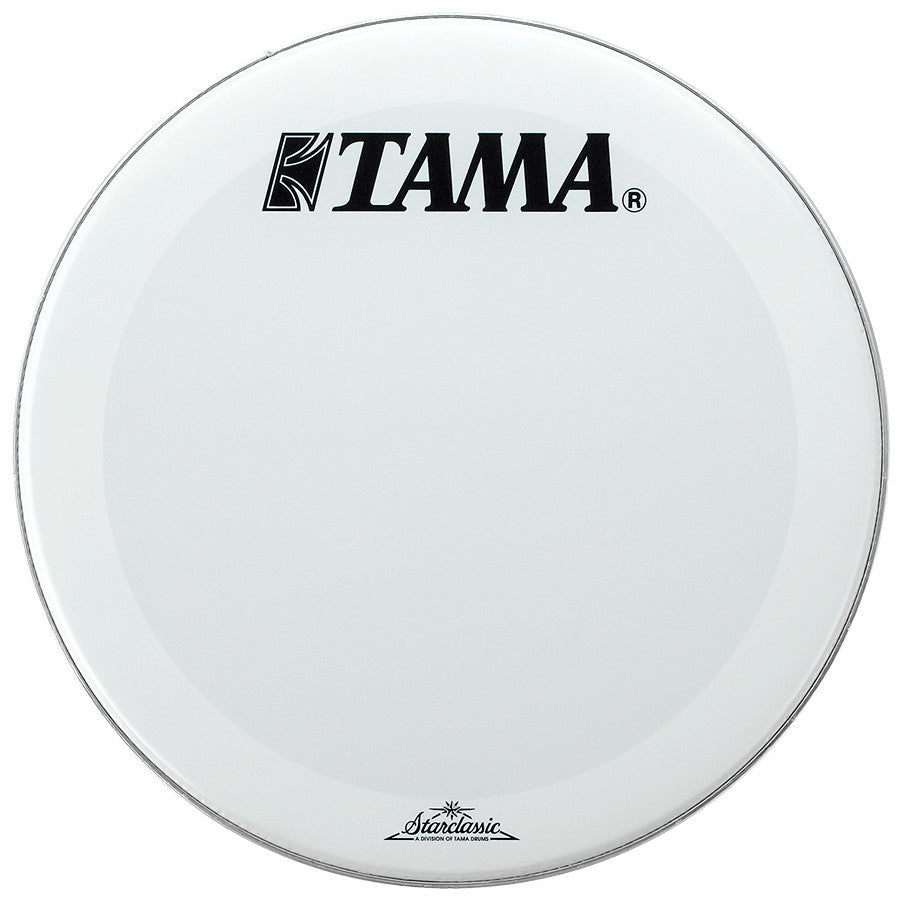 TAMA Bass Drum Head - 24" Smooth White