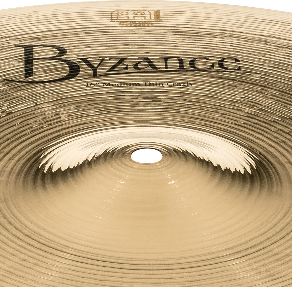MEINL Cymbals Byzance Brilliant Medium Thin Crash - 16"