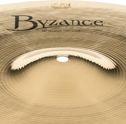 MEINL Cymbals Byzance Brilliant Medium Thin Crash - 18"