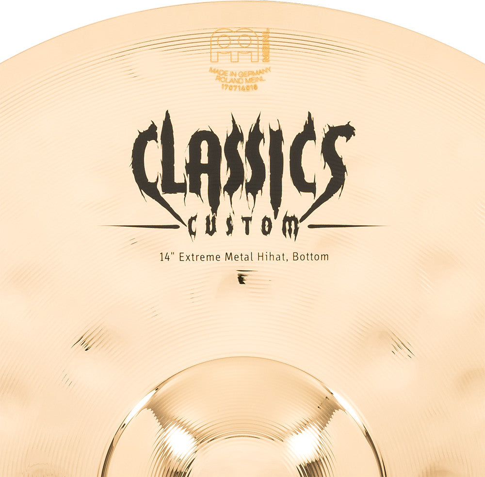 MEINL Cymbals Classics Custom Extreme Metal Hihat - 14"