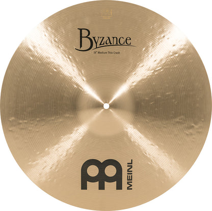 MEINL Cymbals Byzance Traditional Medium Thin Crash - 19"