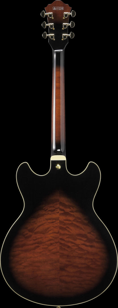 IBANEZ Artcore Expressionist AS Hollowbody Gitarre 6-String - Dark Brown Sunburst