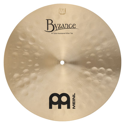 MEINL Cymbals Byzance Traditional Extra Hammered Hihat - 14"
