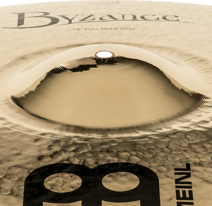 MEINL Cymbals Byzance Brilliant Pure Metal Ride - 24"