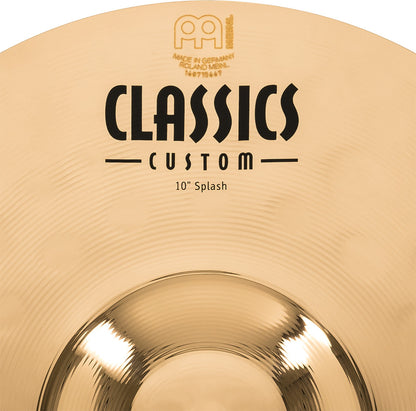 MEINL Cymbals Classics Custom Brilliant Splash - 10"
