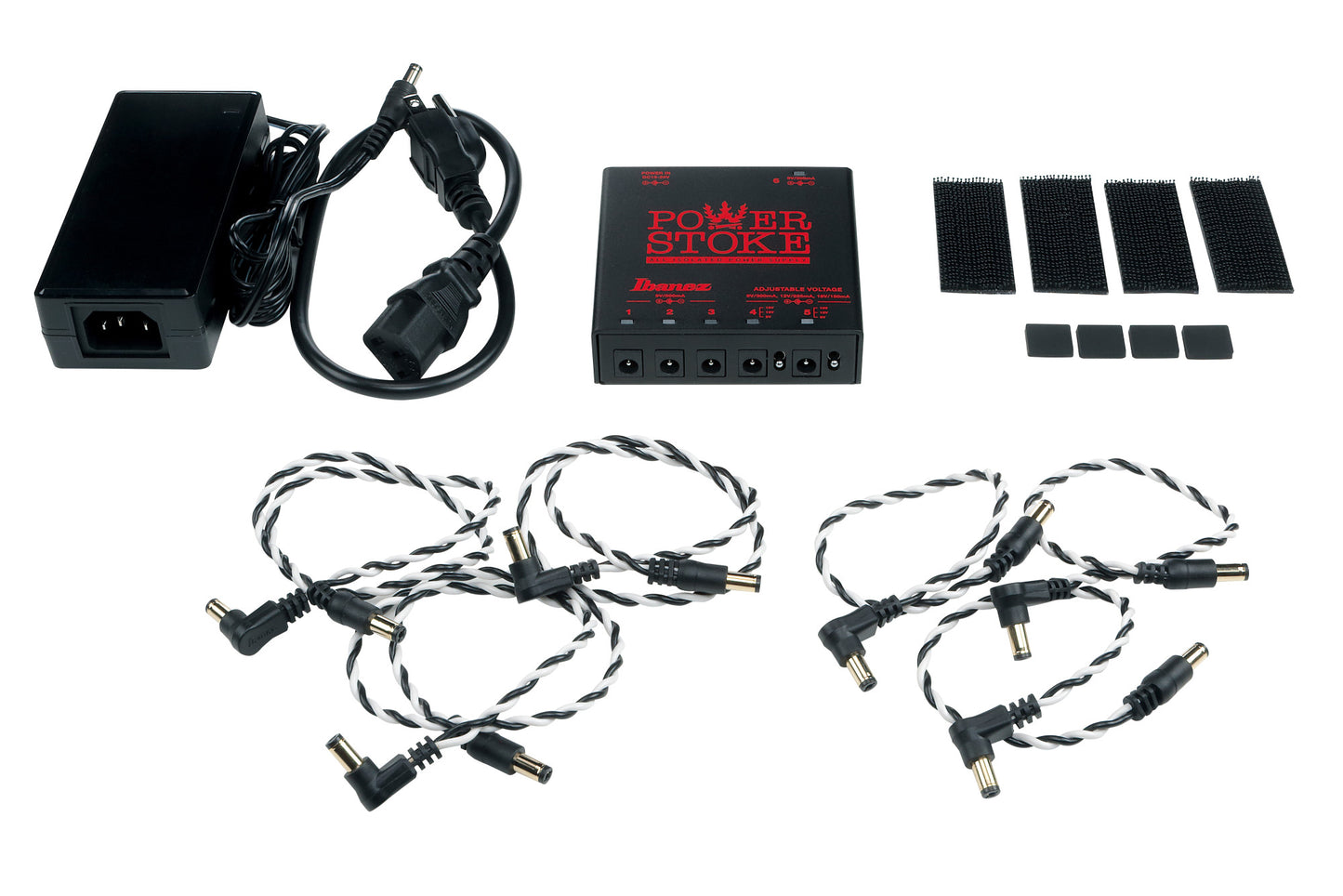 IBANEZ Guitar Pedal Power Supply - 6 Isolated Outputs for Guitar Pedals