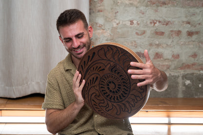MEINL Sonic Energy 15" Rain Disk, Ozeanklang, Fibonacci-inspirierte Gravur