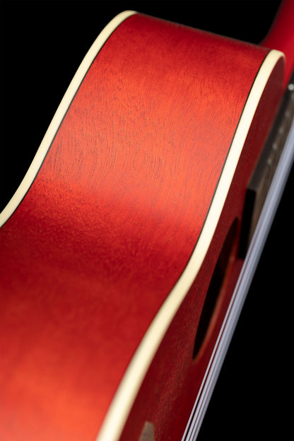 ORTEGA Earth Series Concert Ukulele 4 String - Fire Red