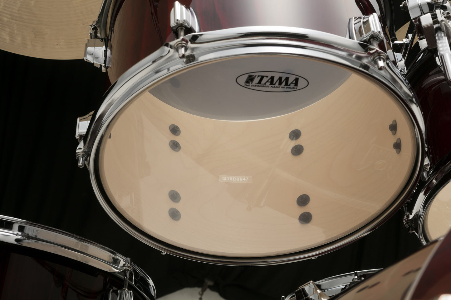 TAMA Superstar Classic Shell Kit 7 teilig - Gloss Garnet Lacebark Pine/Chrom HW