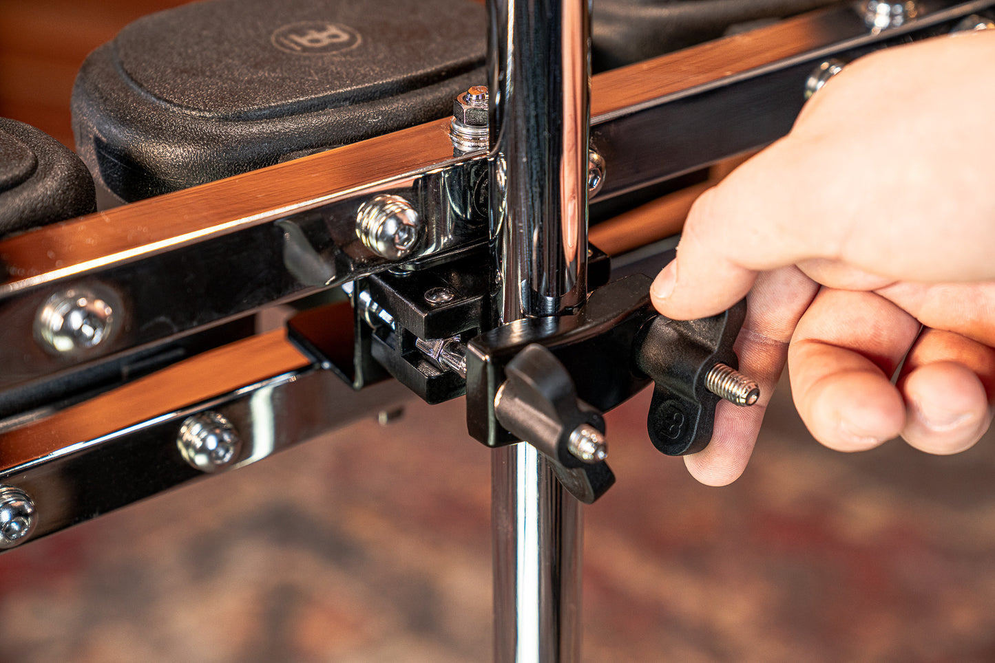 MEINL Percussion Synthetic Temple Block Set
