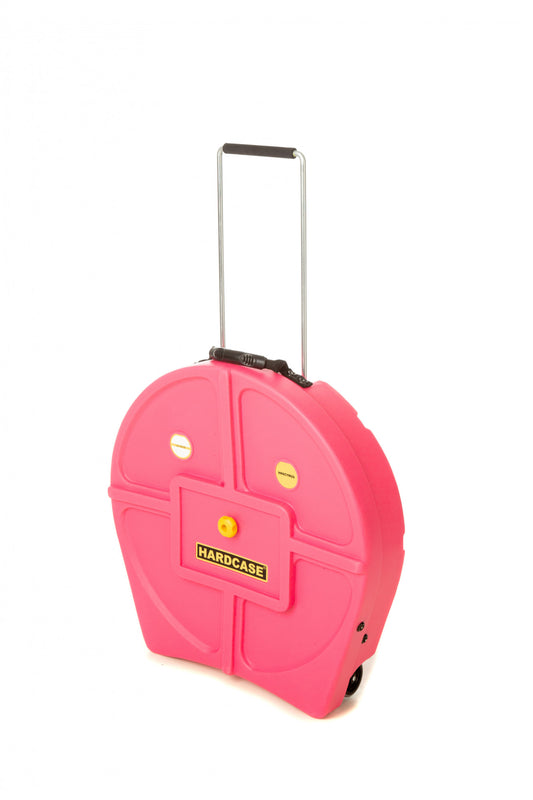 HARDCASE Cymbal Trolley-Case 22" für 9 Becken - Pink