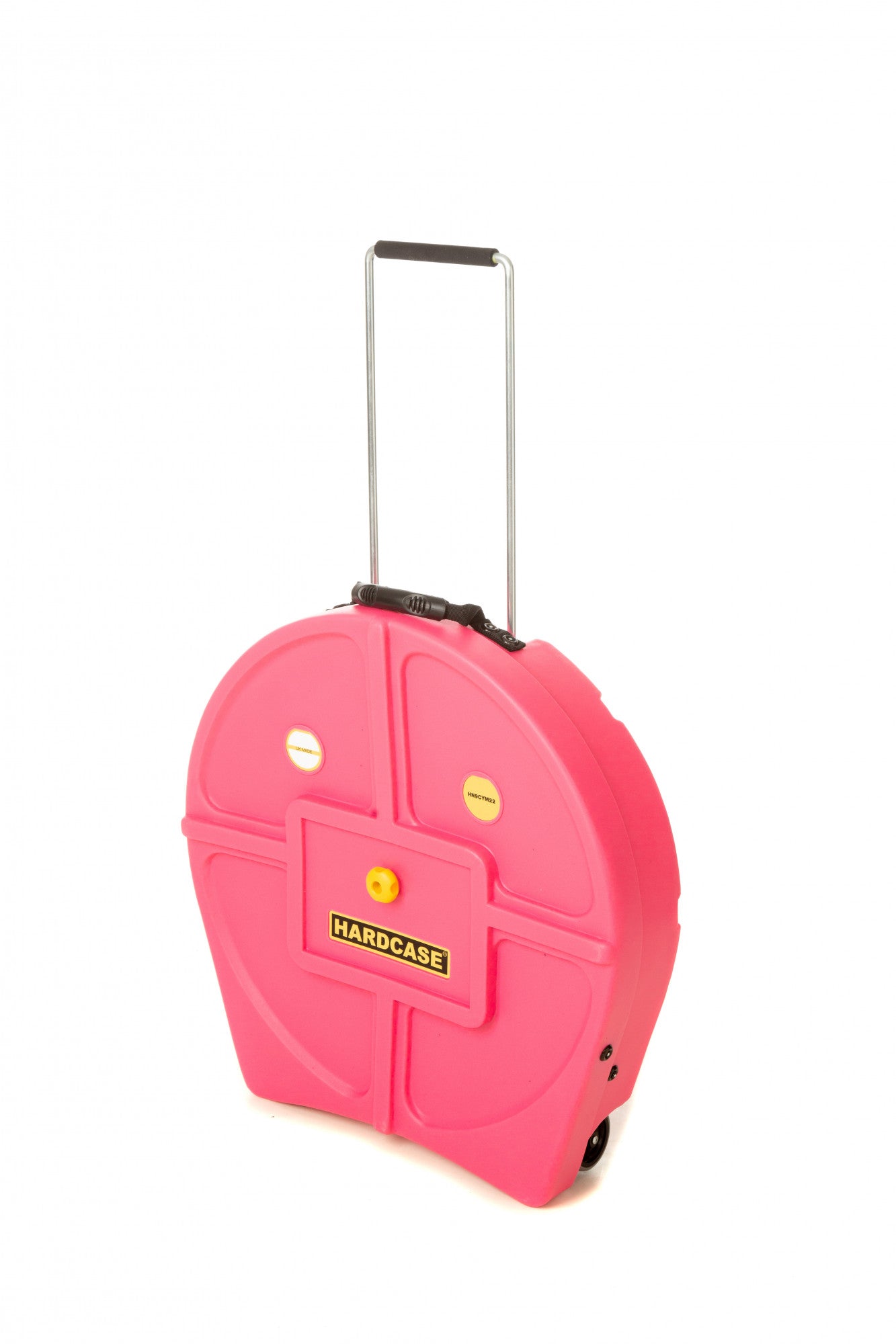 HARDCASE Cymbal Trolley-Case 22" für 9 Becken - Pink