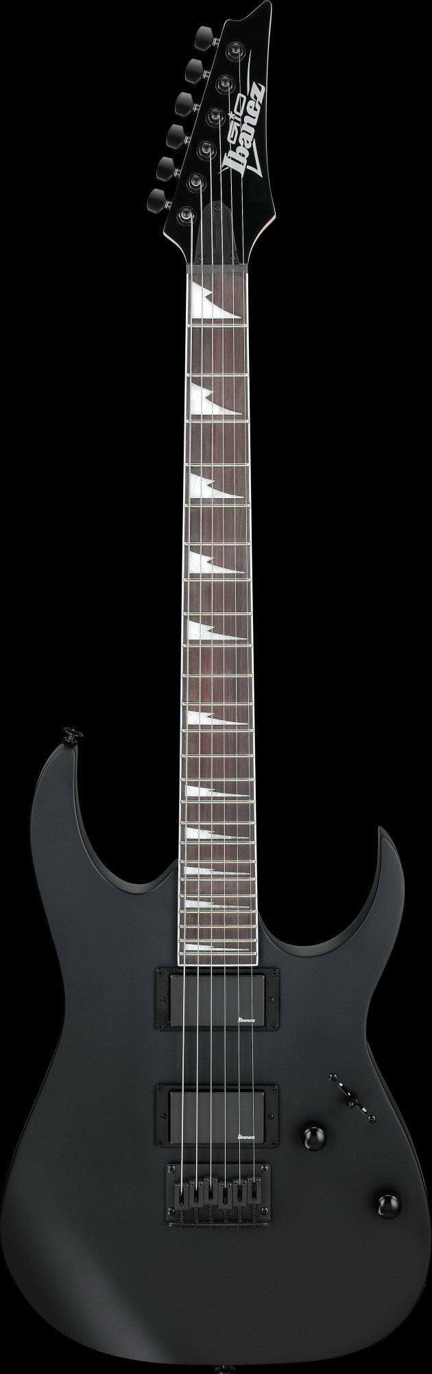 IBANEZ GIO GRG E-Gitarre 6 String - Black Flat