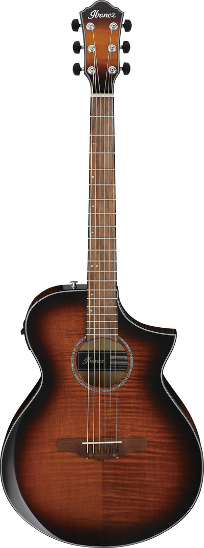 IBANEZ AEWC Acoustic Guitar 6-String - Amber Sunburst High Gloss