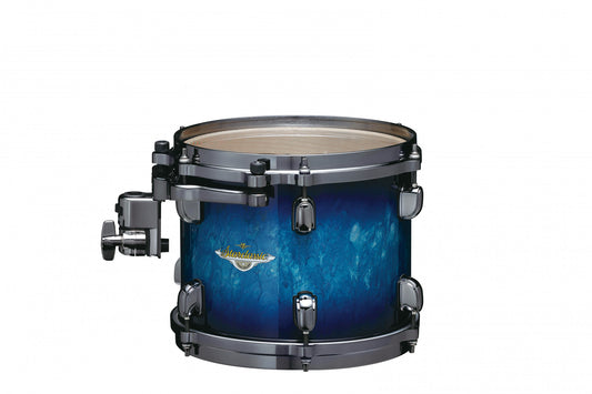 TAMA Starclassic Maple Lacquer Rack Tom 8" x 6" - Molten Electric Blue Burst/Black Nickel HW