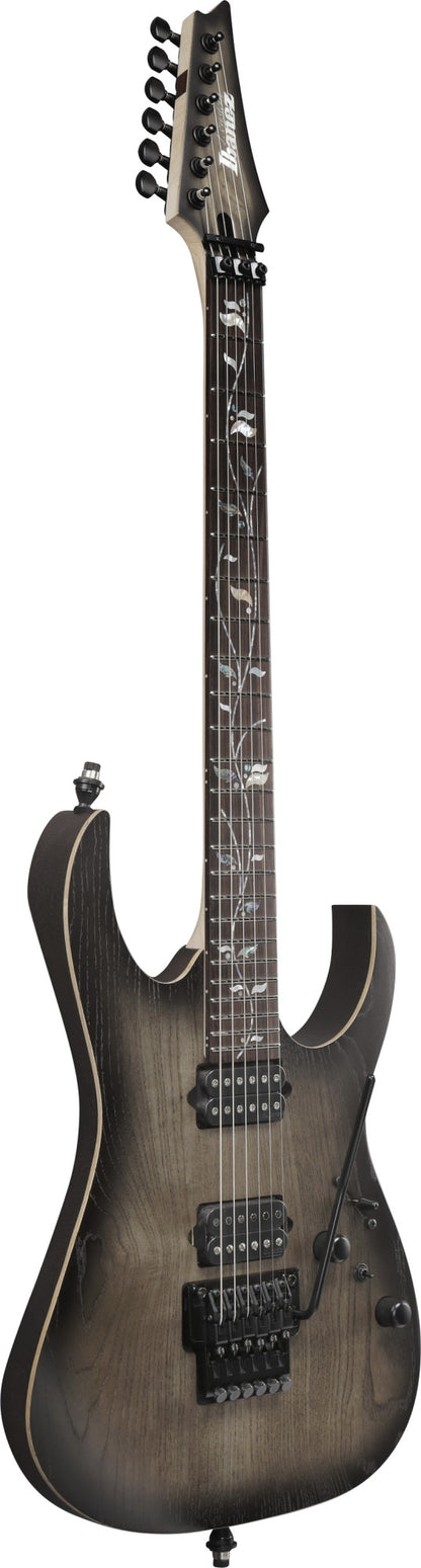 IBANEZ j.custom RG E-Gitarre 6-String - Anvil Gray Burst Flat + Koffer