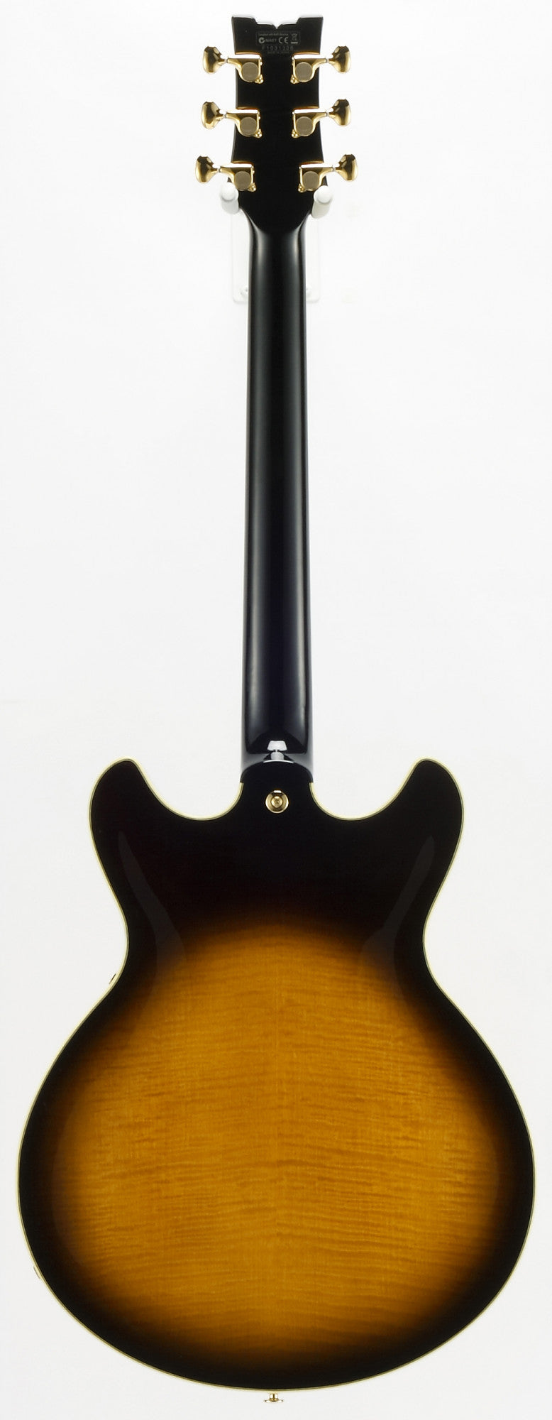 IBANEZ John Scofield Signature Hollow Body Guitar 6-String - Vintage Sunburst + Case MS100C