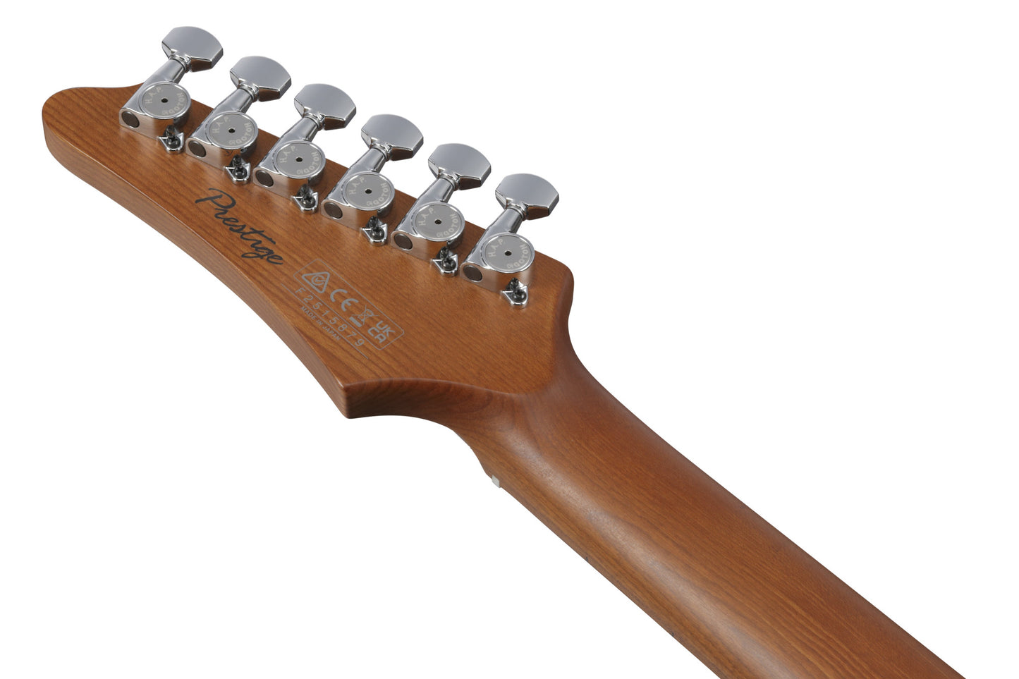 IBANEZ Prestige AZ E-Gitarre 6-String - Roadster Orange Metallic + Koffer