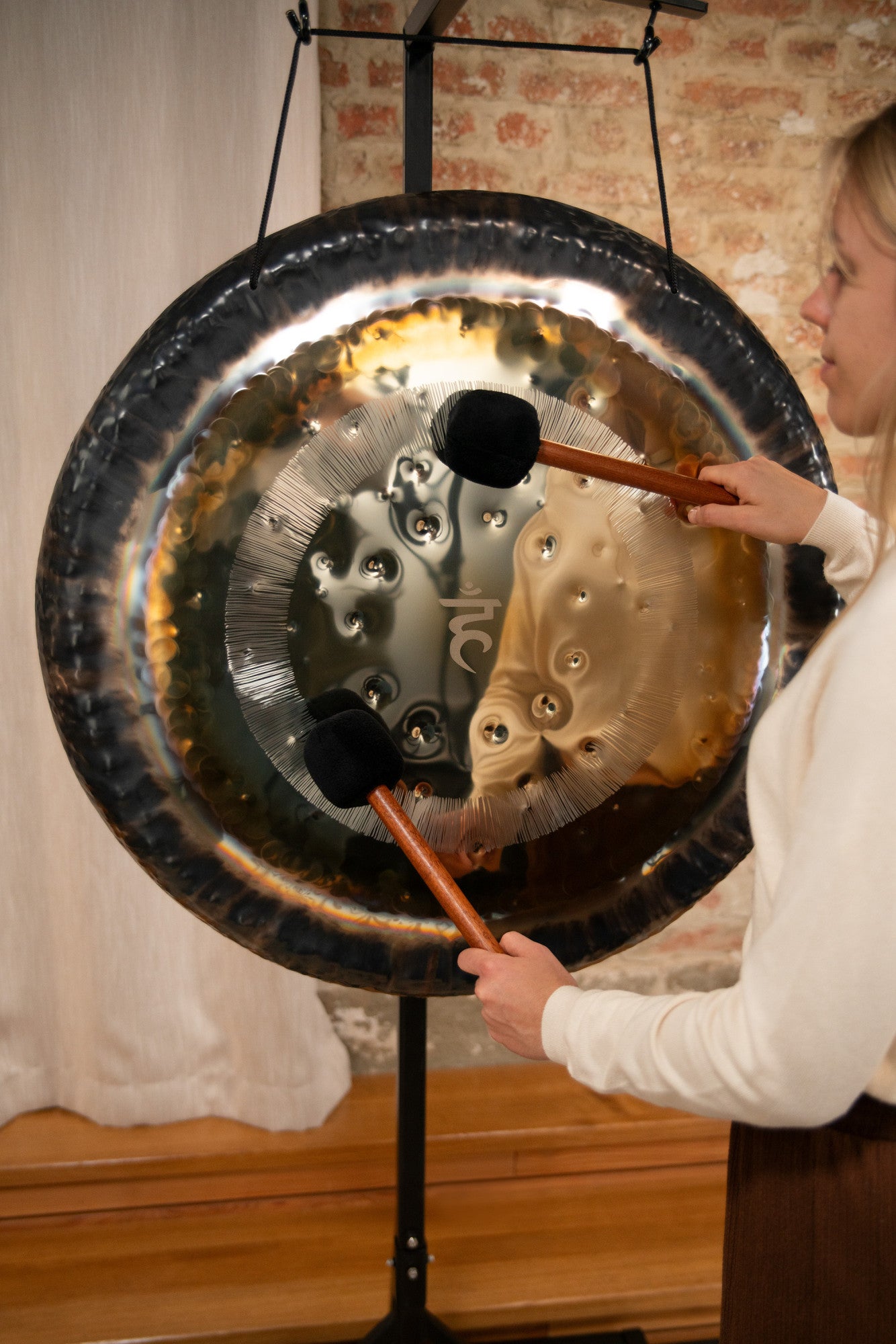 Meinl Sonic Energy Chakra Gong 32" - Throat Chakra/141,27 Hz/C#2