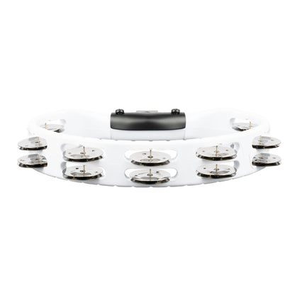 MEINL Percussion Headliner® Series Mountable Molded ABS Tambourine - White