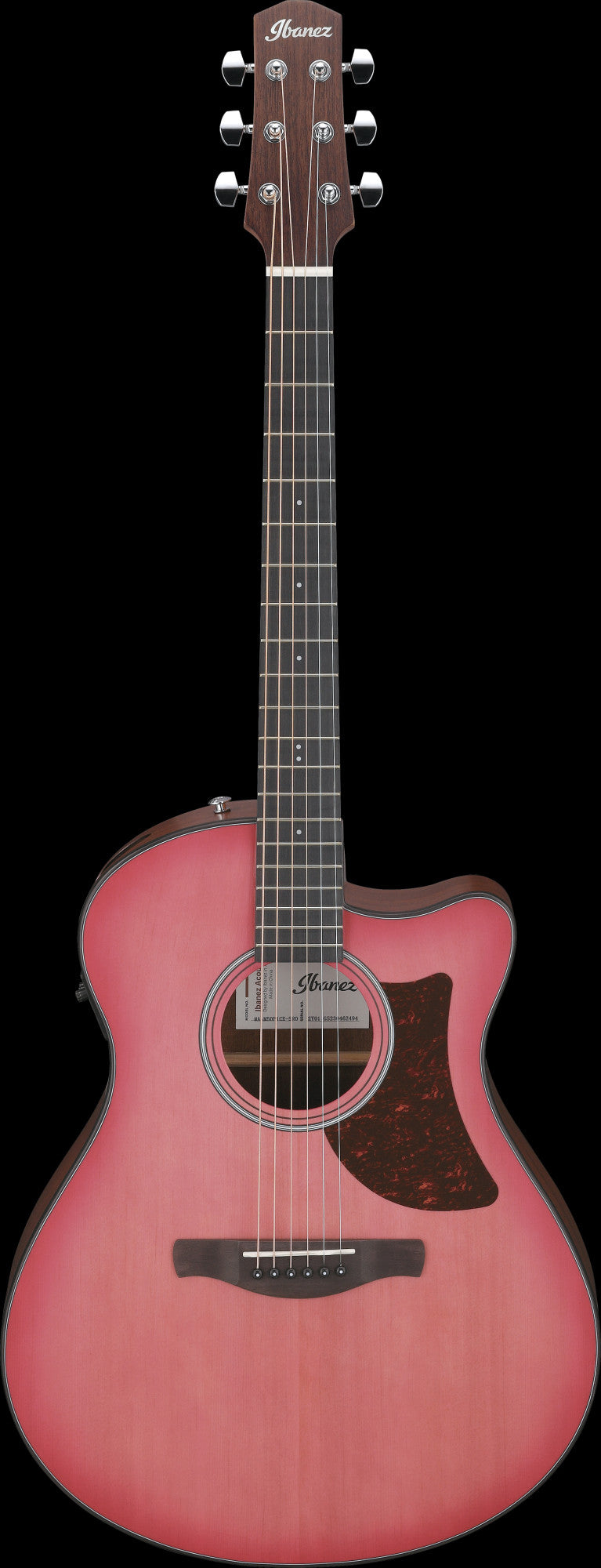 IBANEZ Advanced Acoustic AAM Akustikgitarre 6-String - Coral Red Burst Open Pore